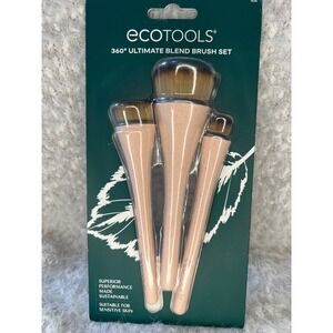 ecotools 360 Ultimate Blend Brush Set Makeup Application Sustainable